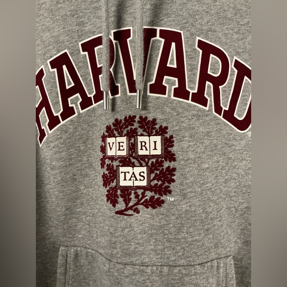 Harvard University hooded sweatshirt - Picture 2 of 5